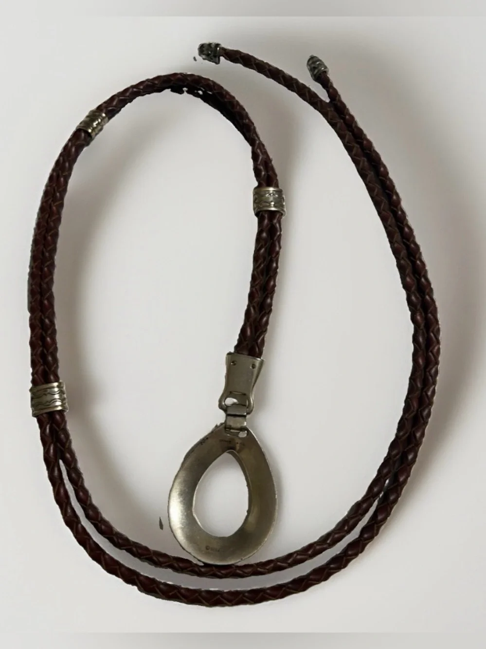 Vintage Statement Belts Woven Braided Leather Textile Choice